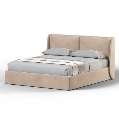 Bett mit weichem Kopfteil Ruby