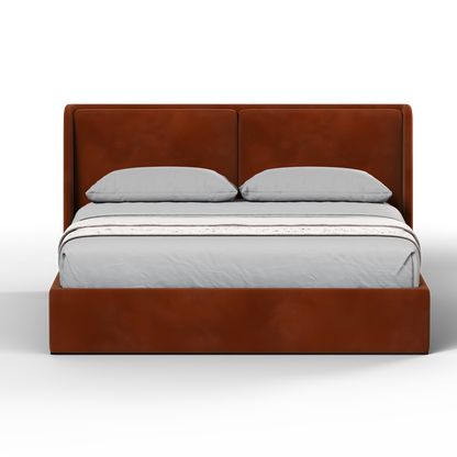 Bett mit weichem Kopfteil Ruby