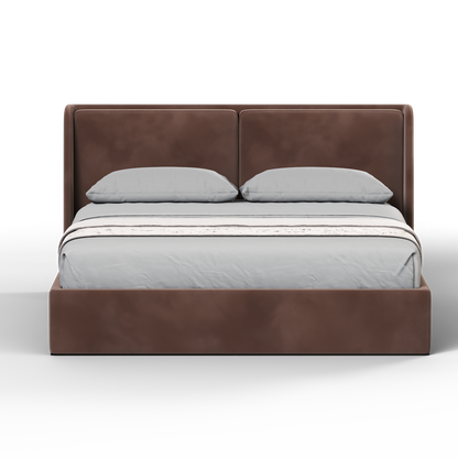 Bett mit weichem Kopfteil Ruby
