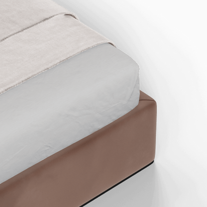 Bett mit weichem Kopfteil Ruby
