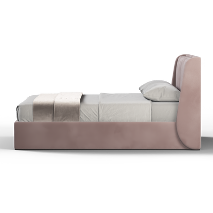 Ruby Upholstered Double Bed in Premium Fabric