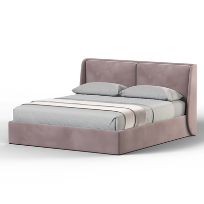 Ruby Upholstered Double Bed in Premium Fabric