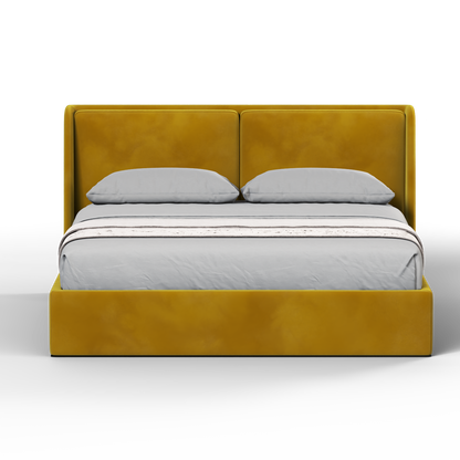Bett mit weichem Kopfteil Ruby