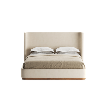 Shade Bed — Upholstered Platform Bed with Low Profile Base