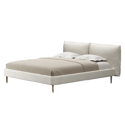 Somfy Bed with Cushioned Headboard
