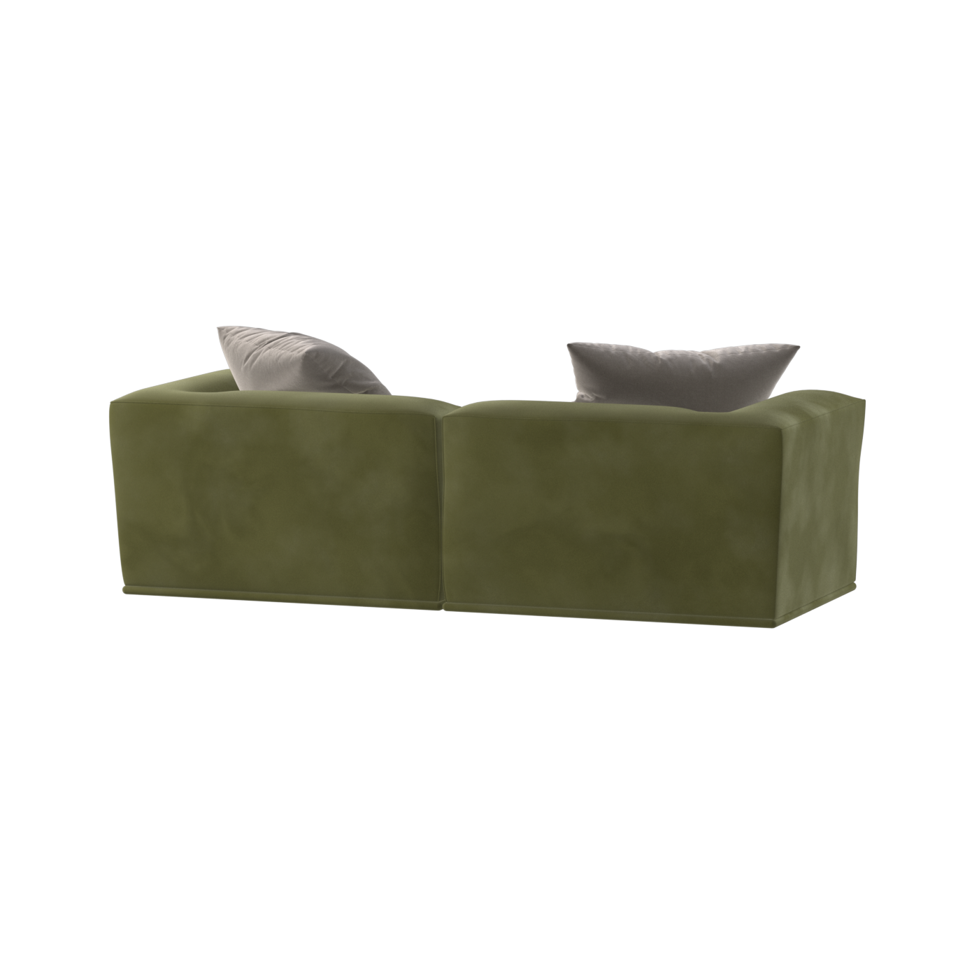 Savile Sofa — Compact Form with Wide Straight Armrests