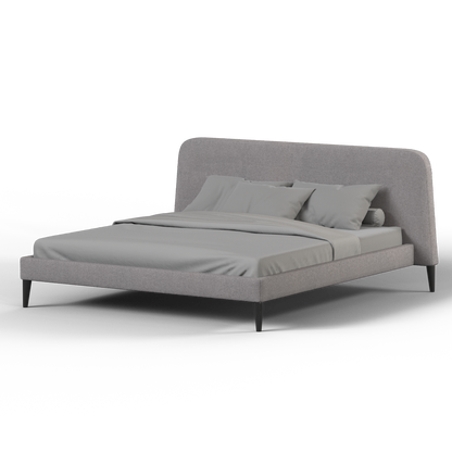 Selma Double Bed with Deep Vertical Tufting