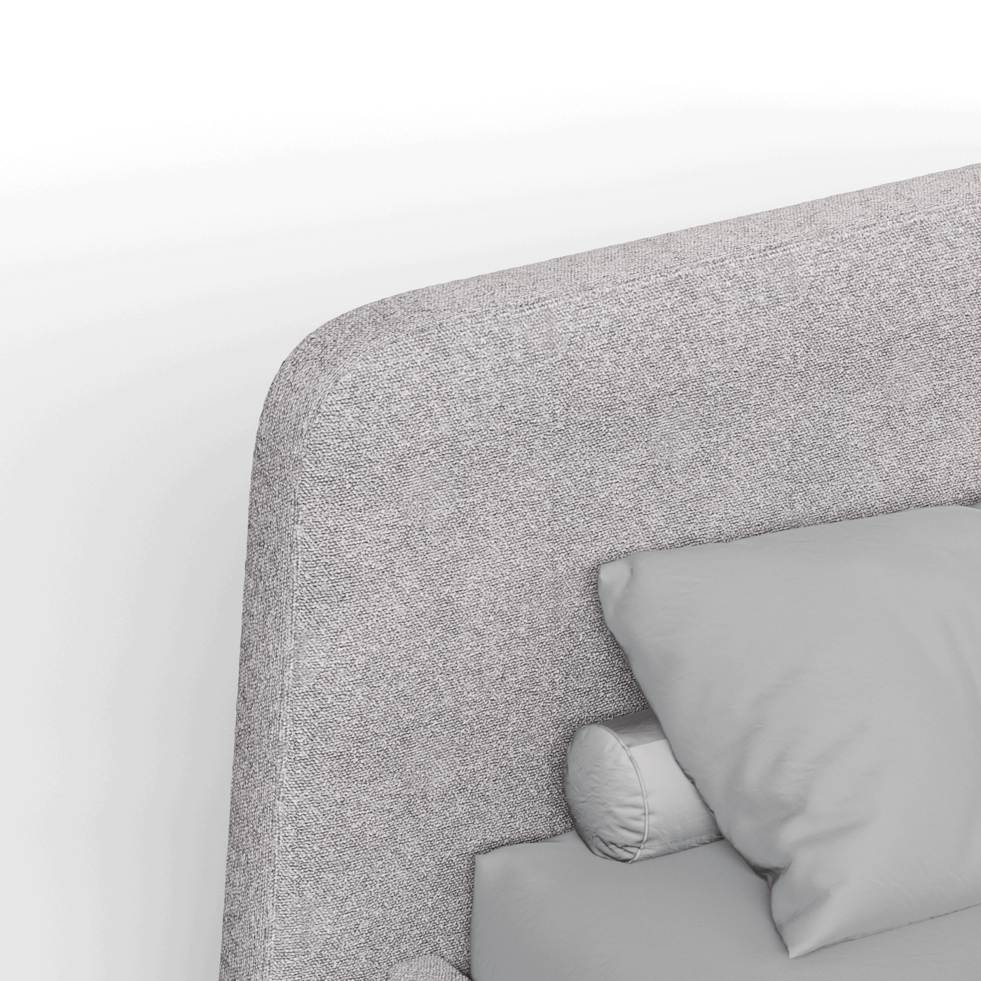Selma Double Bed with Deep Vertical Tufting