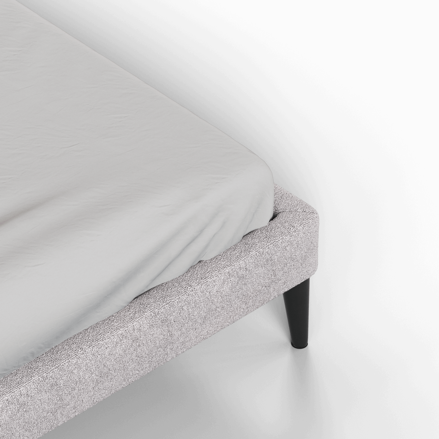 Selma Double Bed with Deep Vertical Tufting