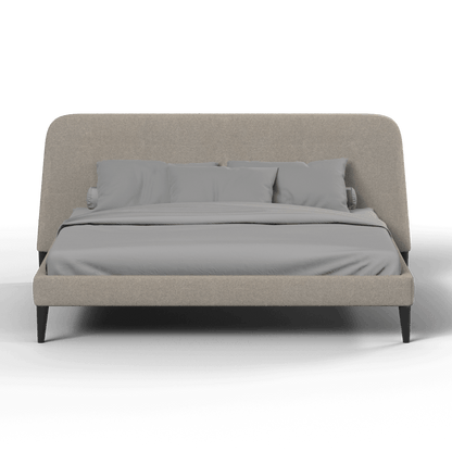 Lit double Selma avec capitonnage vertical profond