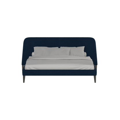Lit double Selma avec capitonnage vertical profond