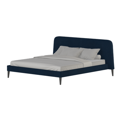 Lit double Selma avec capitonnage vertical profond