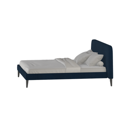 Lit double Selma avec capitonnage vertical profond