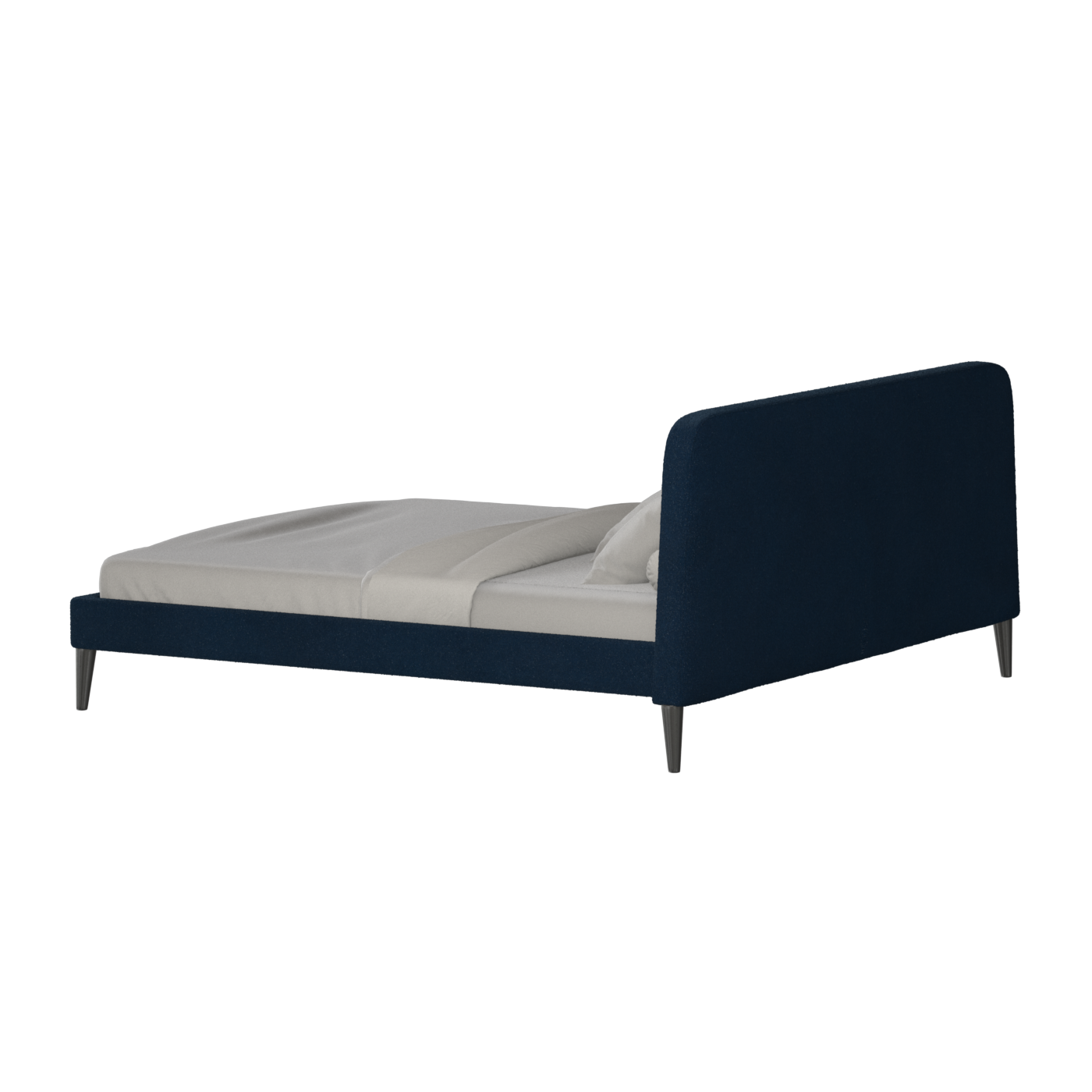Lit double Selma avec capitonnage vertical profond