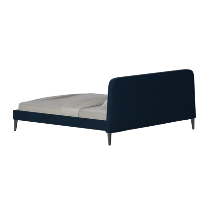 Lit double Selma avec capitonnage vertical profond