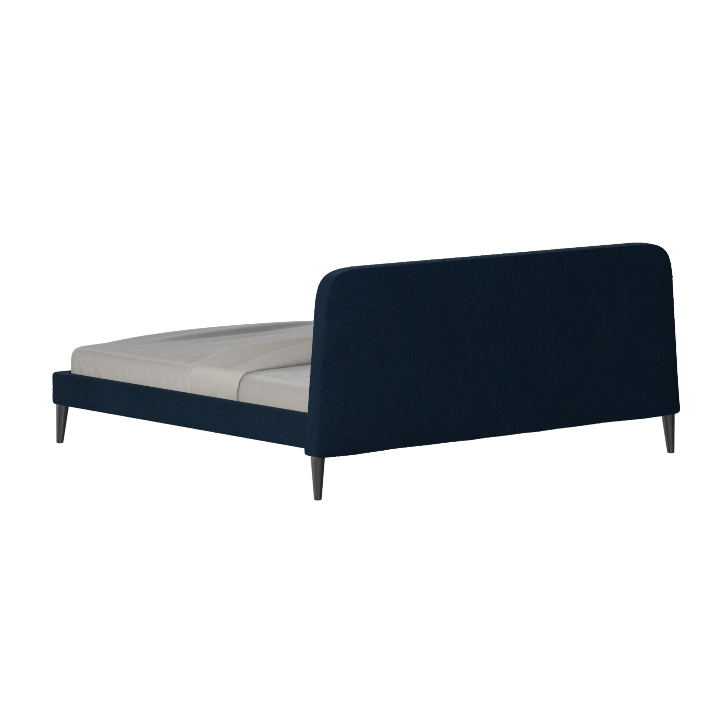 Lit double Selma avec capitonnage vertical profond