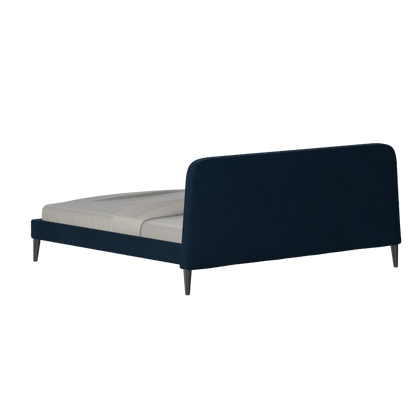 Lit double Selma avec capitonnage vertical profond