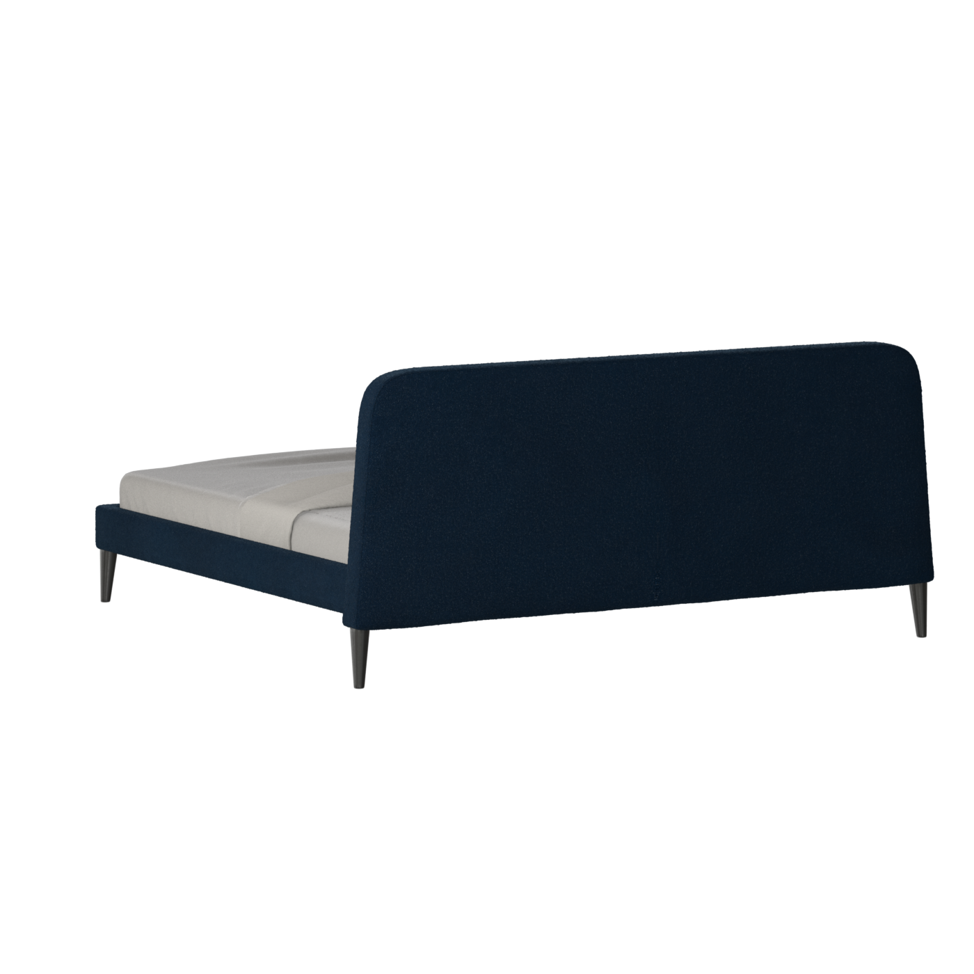 Lit double Selma avec capitonnage vertical profond