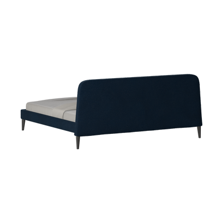 Lit double Selma avec capitonnage vertical profond