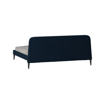 Lit double Selma avec capitonnage vertical profond
