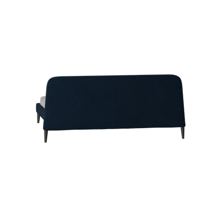 Lit double Selma avec capitonnage vertical profond