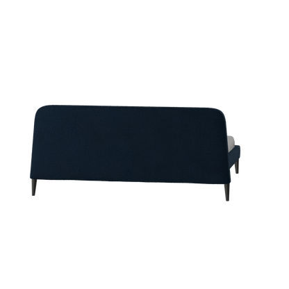 Lit double Selma avec capitonnage vertical profond