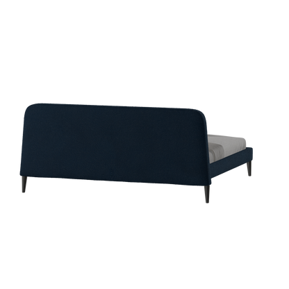 Lit double Selma avec capitonnage vertical profond
