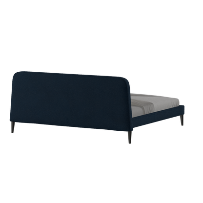 Lit double Selma avec capitonnage vertical profond