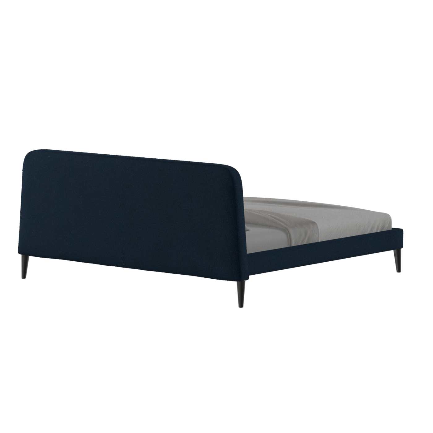 Lit double Selma avec capitonnage vertical profond