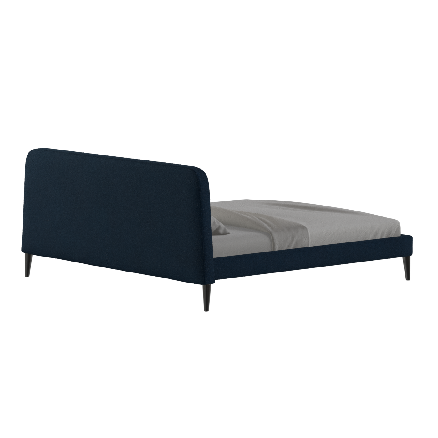 Lit double Selma avec capitonnage vertical profond