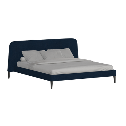 Lit double Selma avec capitonnage vertical profond