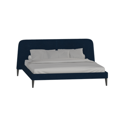 Lit double Selma avec capitonnage vertical profond