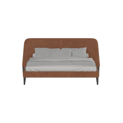 Lit double Selma avec capitonnage vertical profond