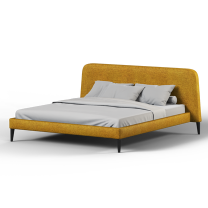 Selma Double Bed with Deep Vertical Tufting
