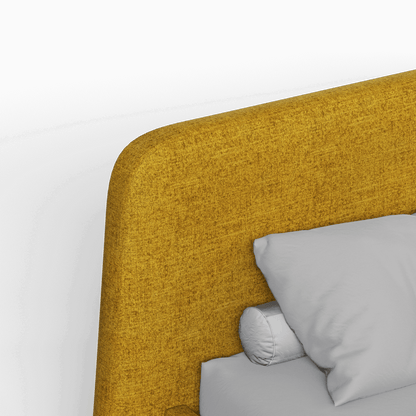 Selma Double Bed with Deep Vertical Tufting