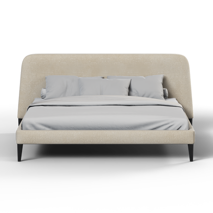 Selma Double Bed with Deep Vertical Tufting