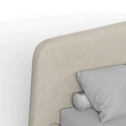 Selma Double Bed with Deep Vertical Tufting