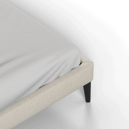 Selma Double Bed with Deep Vertical Tufting
