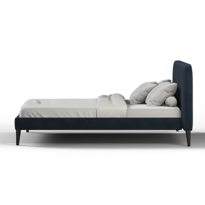 Selma Double Bed with Deep Vertical Tufting