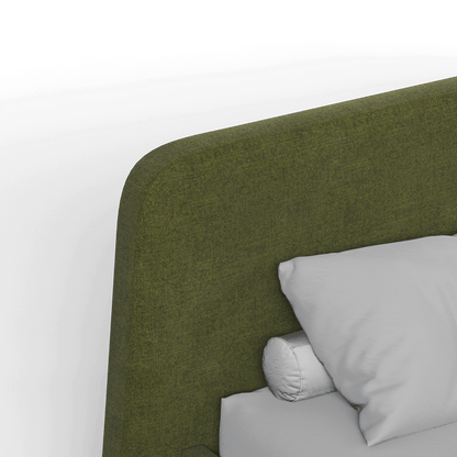 Selma Double Bed with Deep Vertical Tufting