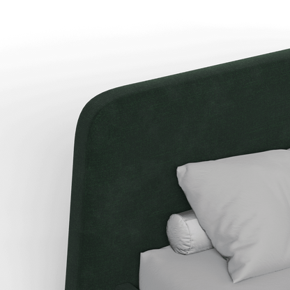 Selma Double Bed with Deep Vertical Tufting
