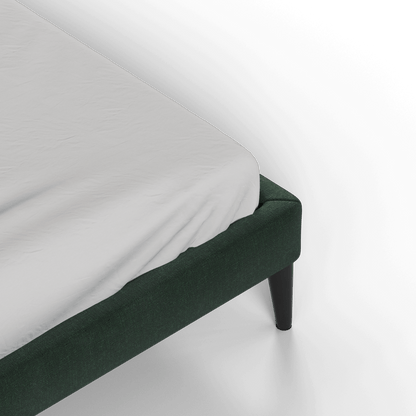 Selma Double Bed with Deep Vertical Tufting