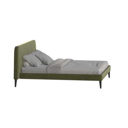 Selma Double Bed with Deep Vertical Tufting