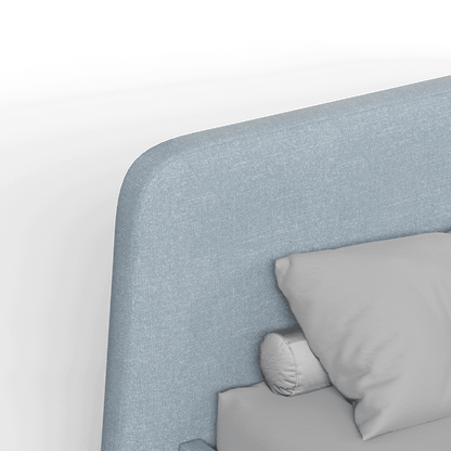 Selma Double Bed with Deep Vertical Tufting