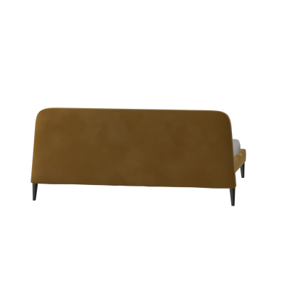 Selma Double Bed with Deep Vertical Tufting