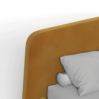 Selma Double Bed with Deep Vertical Tufting