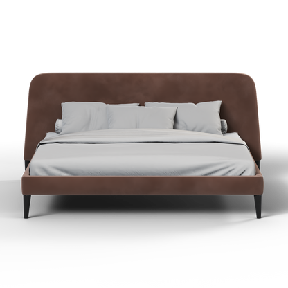 Selma Double Bed with Deep Vertical Tufting