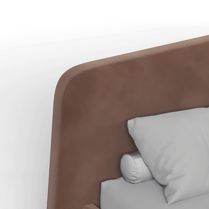 Selma Double Bed with Deep Vertical Tufting