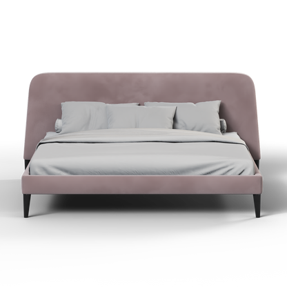 Selma Double Bed with Deep Vertical Tufting