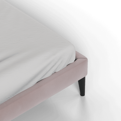 Selma Double Bed with Deep Vertical Tufting